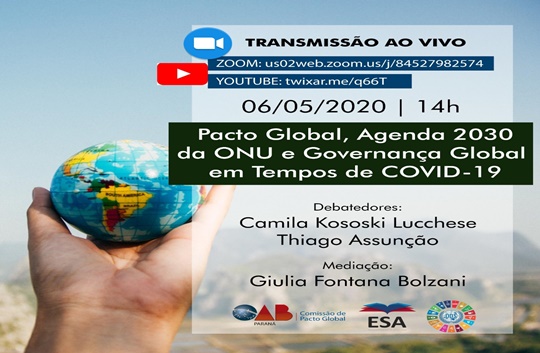 Pacto Global, Agenda 2020 da ONU e Governança Global em Tempos de COVID-19